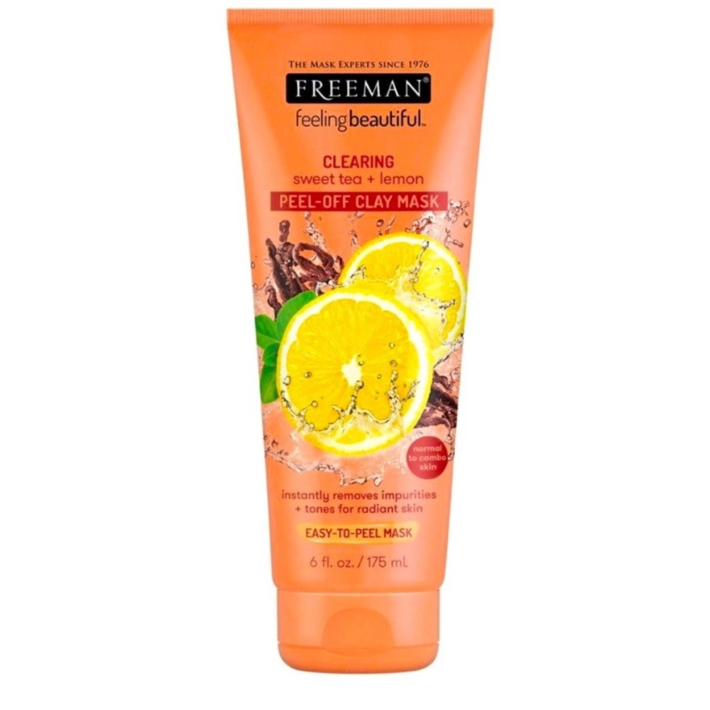 2/$20 Freeman Clearing Peel-Off Clay Mask – Sweet Tea & Lemon